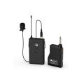 FIFINE 20-Channel UHF Wireless Lavalier Lapel Microphone System with Bodypack Transmitter, Mini XLR Female Mic and Portable Receiver, Quarter Inch Output. Perfect for Live Performance-K037. 