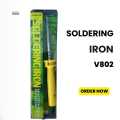 Soldering iron 30Watt | Lorn Plated Tip & Stainless Steel | High Quality Soldering Iron v802. 
