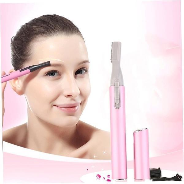 Achieve Flawless Facial Care with our Facial Care Micro Trimmer - Lady Hair Shaver Trimmer for Bikini Trimming and More