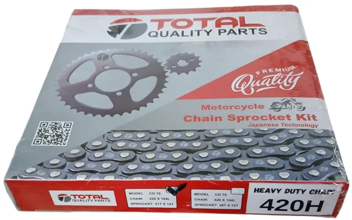 Total%20Brand%20Premium%20Chain%20Sprocket%20Kit%20for%20CD70%20/%2070cc%20Bikes%20(41/14)%20-%20Image%202