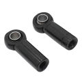 1Pair Metal M3 Tie Rod End for 1/8 1/10 1/12 1/14 1/16 1/18 RC Car,8 Black. 