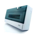 Electrical distribution box home lighting box 12-14 ways surface mounted circuit breaker distribution box indoor on wall. 