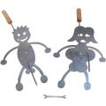 Roasting Stick,Stainless Steel Hot Dog Sticks for Campfire, Funny Fire Pit Tools for Camping,Novelty Barbecue Tools. 