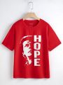 HOPE Imran Khan Printed Summer Collection Round Neck Half Sleeves T Shirt For Boys. 
