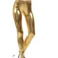 Plain Golden Tights For Girls. 