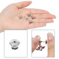 High Quality Metal Pin Clasps, Pin Back Keepers, Badge Locking Pin Back. 