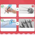 1 Pair Stainless Steel Cartoon Training Chopsticks Training Helper Chopsticks. 