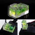 2 PCS Hot Shoe Bubble Level Camera Two Axis Spirit Level for Digital and Film Camera. 