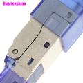 【Huarickshine】 Cat6A/7/8 Shielded Crystal Head Ftp Rj45 Connector Metal Module Tool-Free Plug. 