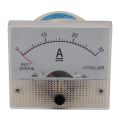 85C1-A Dc Analog Ampere Meter Panel Meter Gauge 30A Amp Gauge Current Mechanical Ammeters. 