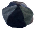 Each of 6 Panels A Different Colors Wool Golf Hats Caps Unisex. 