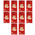 Red Pocket Envelopes Lightweight Chinese Lai See Cash Lucky Pockets Red Envelopes. 