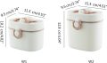 Little Crown Bee Design Infant Travel Essentials Portable Plastic Milk Powder Can Portable Formula Container. 