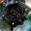 brand fashion shockproof sports stopwatch countdown digital waterproof men's watch. 
