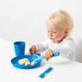 Plastic Toddler Utensils Set of 12 Kids Utensils Forks and Spoons - BPA FREE/Dishwasher Safe Toddlers Silverware Set Brightly Colored Children's Safe Flatware Cutlery Set. 