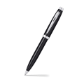 Sheaffer Gift Collection 100 – 9338 Glossy Black Ballpoint Pen with Chrome Trims and Business Card Holder. 