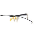 1Pcs RF Coaxial Adapter SMA Female Jack To TS9 Male Plug Silver Nickel Plated TS9 Wifi Antenna 3G 4G Antenna. 