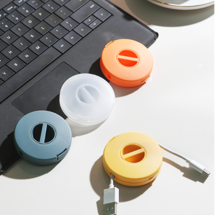 Manual%20Spin%20USB%20Data%20Cable%20Clips%20Holder/Winder%20Cord%20Reel%20Storage%20Box/Portable%20Mini%20Charger%20Wire%20Headphones%20Rotatable%20Roller%20-%20Image%203