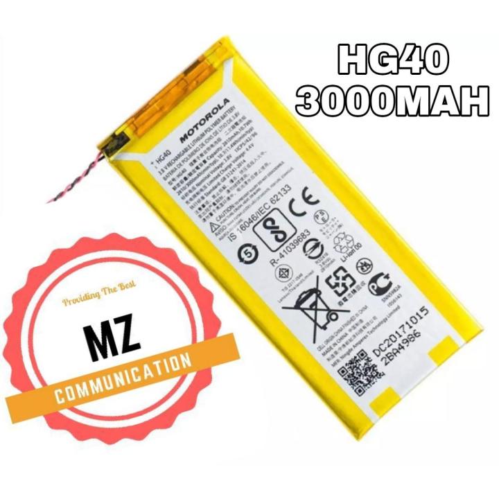 HG40 ORIGINAL BATTERY FOR MOTOROLA  MOTO G5 PLUS, MOTO G5S PLUS , XT1684, XT1685, XT1687, SNN5984A, 3000MAH