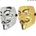 Halloween Vendetta gold  Mask. 