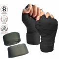 Hand wrap boxing hand wrap wrist grip boxing gloves hand wrap wrist grip boxing gloves, boxing bandages writs wraps (Random colour)   Wrist Grips Hand Band MMA Wrist Band Boxing Fitness Gym Yoga (1 Pair). 
