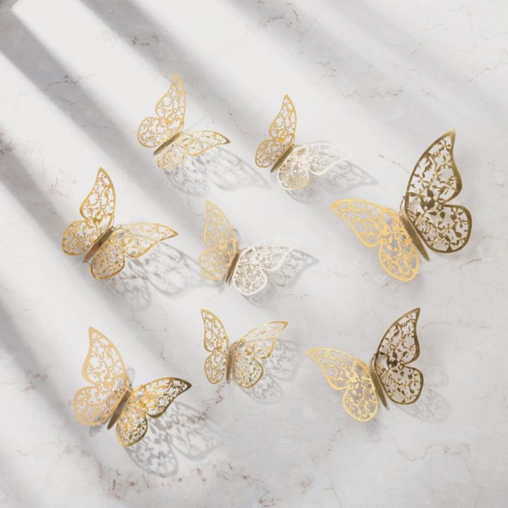 3D%20Gold%20Butterfly%20Wall%20Stickers%2012%20Pieces%20-%20Image%207