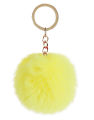 Fluffy Fur Keychain Soft Faux Fur Ball Car Keyring Pompom Key Chains Key holder Women Bag Pendant Jewelry Gifts. 