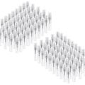 100 Pcs Disposable Perfume Atomizer, Clear Plastic Spray Bottle Portable Fragrance Spray Bottle - 3Ml. 