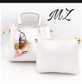 Mahnoor Fashion Beautiful and Elegant hand bag with short pouch for ladies. 