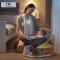 Mothercare Baby Auto Swing – 8012 | Electric Baby Swing Jhoola with Stand for Sleeping, Cradle Swing, Swing for Kids". 