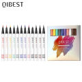 12 Colors Matte Liquid Eyeliner Set Rainbow Colorful Eyeliner Pencil Pigmented Waterproof Long Lasting Gel White Eye Liner Pen. 