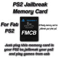 FMCB Free McBoot Memory Card For PS2 Slim and PS2 fat Playstation2 Memory Card. 