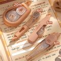 4PCS/Set Multifunctional Silent Correction Tape Capybara Non-repetitive Student Alteration Tape 38M Large Capacity Back To School Gift Silent Coating Tape Student. 