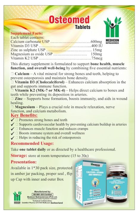 "Osteomed%20Advanced%20Calcium%20Plus%20Vitamin%20D3%20and%20Essential%20Minerals%20%E2%80%93%20Comprehensive%20Bone%20Health%20Support%20for%20Stronger%20Bones%20and%20Improved%20Absorption"%2030Tablets%20-%20Image%206