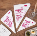 PACK OF 25/50/100 PCS SMALL DISPOSABLE PASTRY BAG | DISPOSIBLE ICING PIPING CAKE DECORATING PASTRY CUPCAKE | FIT ALL SIZE NOZZLES PASTRY BAGS BAKEWARE TOOLS (SMALL SIZE 10 INCH ). 