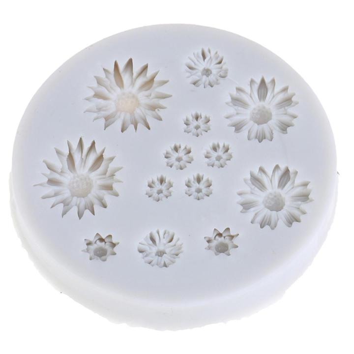 Daisy Silicone Molds Flower Silicone Cake Mold Wedding Cake Tool Cake Decor