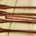 QUANBU Wooden Forks, 15 Pieces Eco-Friendly Japanese Wood Salad Dinner Fork Tableware Dinnerware for Kids Adult (No Rope). 