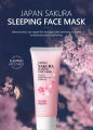 LAIKOU SAKURA Sleeping Mask No Wash Refreshing Skin Rejuvenation Night Cream Face Mask 80g. 