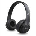 P47 Wireless Over-Ear Headphones with Built-in Microphone, Bluetooth 5.0, Built-in Battery, TF Card Slot, FM Radio, Support for Smartphones, Tablets, Laptops - New. 