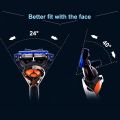 Be common 5-layer Razor Blades Replacement Blades For Men's Shavers Shaving Safety Razor Skin Protection Classic Reusable Blade. 