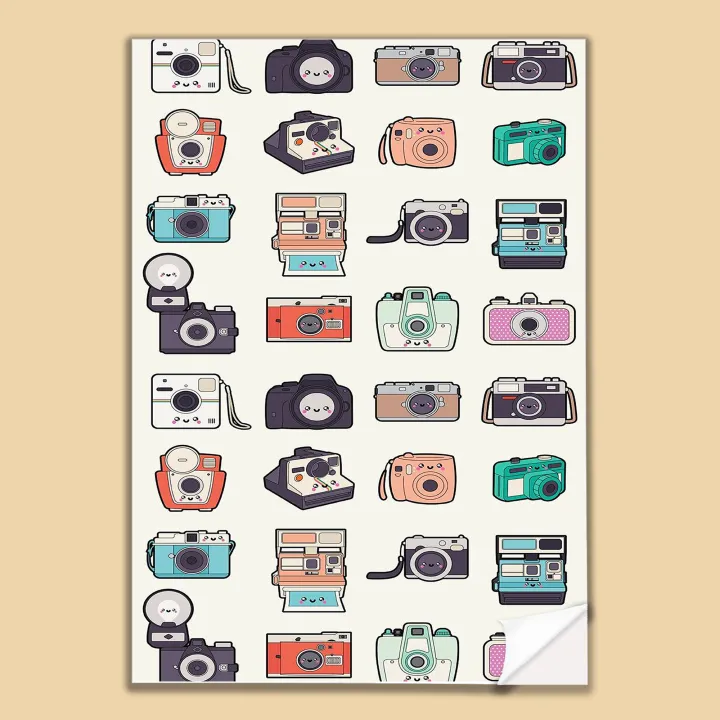Vantage Cameras Sticker Sheet - [UNCUT] for Journals Planners ...