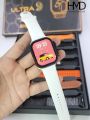 DT 900 7 in 1 Strap Ultra 9 Smart Watch - 49MM Dial - Full Touch Display - 7 Different Strap. 