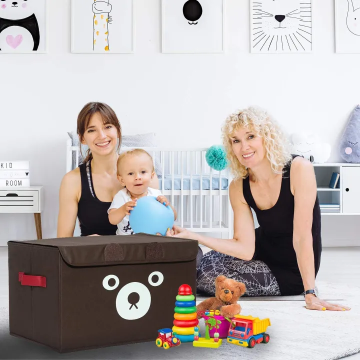 Panda%20Design%20Folding%20Storage%20Bins%20%7C%20Quilt%20Basket,%20Kid%20Toys%20Organizer,%20Cabinet%20Wardrobe%20Storage%20Bags%20%7C%20Large%2016X15.5%20Inches%20%7C%20Stylish%20&%20Durable%20Non-woven%20Fabric%20(75%20Gram)%20%7C%20Organize%20in%20Style%20-%20Image%208