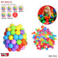 Soft Balls For Kids Toddlers Swimming Pool Balls Play Tent Balls Pack of 10, 25, 50, 100, 250, 1000 Plastic Ball BPA Free & Crush Proof Multicolored Soft Plastic Balls For Ball Pit Baby Pool Indoor. 