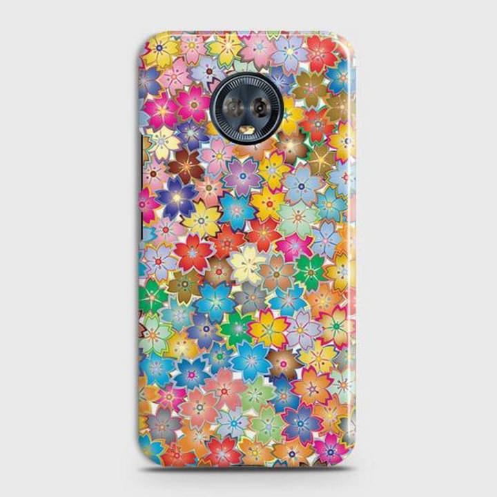 Cover For Motorola G6 Hard Cover- Design 7