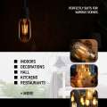 4 watts T45 Filament Edison Bulb | E27 Socket | Suitable in Hanging Lamps, Wall Lamps, Table Lamps, Floor Lamps etc. 