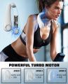 Al Quraish Traders New Portable Bladeless Neck Fan, 3-Speed USB Rechargeable, Adjustable Personal Cooling Fan for Travel & Sports. 