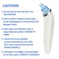 Derma Suction Blackhead Removal Machine 4 in 1 Black Head Remover Machine - Acne Pore Cleaner Vacuum Suction Tool Blackhead Removal On Nose Sucking Machine. 