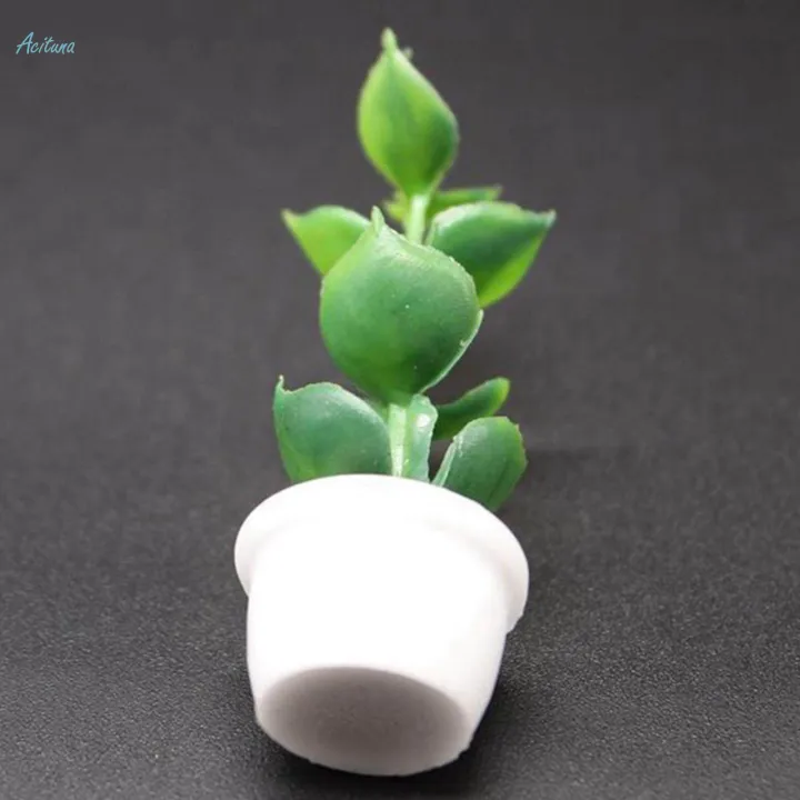 1/12%20Dollhouse%20Miniatures%20Tree%20Plants%20Model%20Garden%20Decoration%20Fairy%20Garden%20-%20Image%208