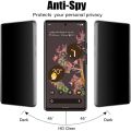 Google Pixel 6 Privacy Screen Protector, Tempered Glass Full Cover Anti-Spy 3D Edge Curved Glass. 